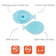 thumbnail image 2 of Innobaby Bathin Smart Baby Bath Silicone Cradle Cap Brush, Essential for Dry Skin and Eczema - Aqua, 2 of 7