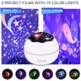 thumbnail image 2 of LED Star Projector, Night Light, Galaxy Projector for Room Lighting, Bedroom Night Light Projector, 8 Lighting Modes, Adjustable Brightness, 360° Rotation, 2 of 5
