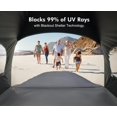 thumbnail image 4 of Carpa de playa WhiteFang Blue, portátil, para 3 personas, con protección UV, 4 of 7