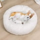 thumbnail image 5 of Cama para perros, Cama para mascotas, Cama para gatos, Sofá para perros, Sofá para gatos, Almohada esponjosa, Suave y lavable para gatos y perros Blanco 50 cm oso de fresa  Hogar, 5 of 5
