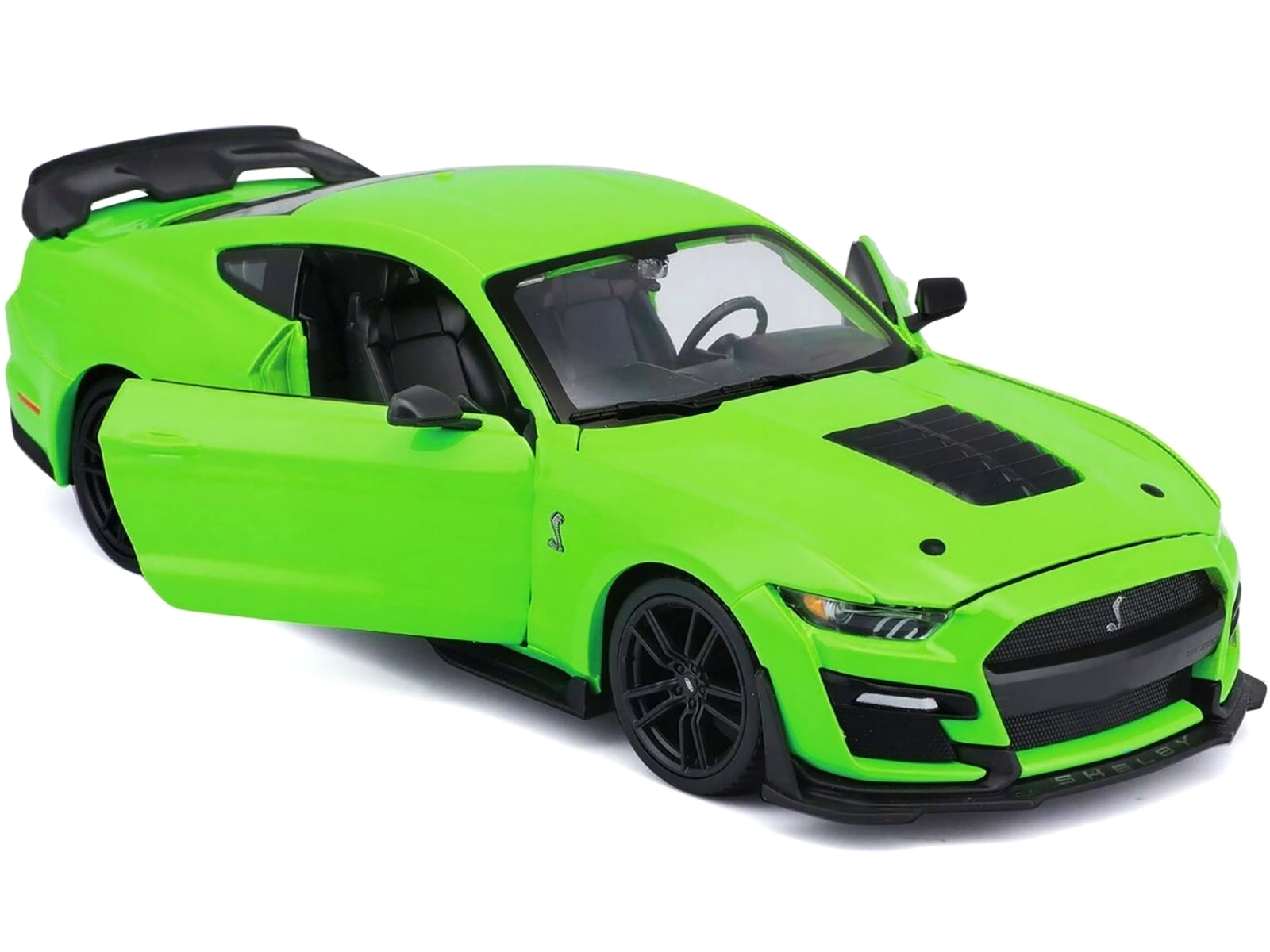 2020 Ford Mustang Shelby GT500 Bright Green 1/24 Diecast Model Car by Maisto