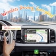 thumbnail image 2 of ATOTO F7WE CarPlay inalámbrico estéreo para automóvil de doble DIN, navegación inalámbrica automática en el tablero de Android de 7 pulgadas, radio para automóvil con pantalla táctil, Bluetooth 5.3, F, 2 of 5