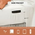 thumbnail image 4 of Regency Heights Full Size Comforter Sets, 9-Piece Bed in a Bag Full, Orange Bedding Comforter Set with Comforter, Flat Sheet, Fitted Sheet with Side Pockets, 4 of 8