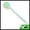 Green, variant on Unique Bargains 1pc Long Handle Double Sided Bath Brush Back Scrubber Green