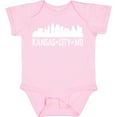 thumbnail image 3 of Inktastic Kansas City Missouri Skyline MO Cities Boys or Girls Baby Bodysuit, 3 of 5