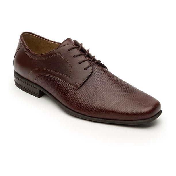 Calzado Hombre Caballero Zapato Formal Flexi En Piel Nogal marron 30 Flexi 90708N