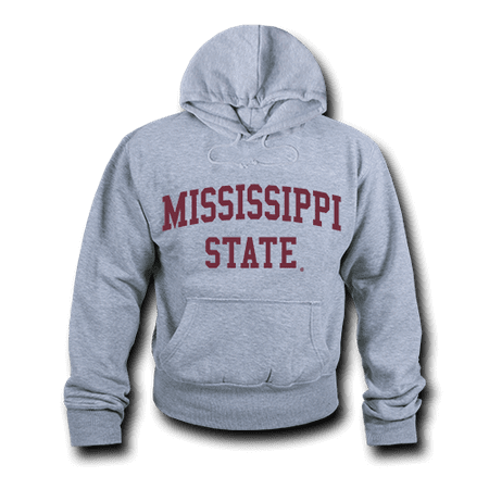 Mississippi State University Alumni - NCAA Mississippi State University Hoodie Sweatshirt GameDay Fleece Heather Grey 2XL