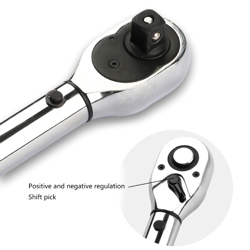 Bike Torque Wrench Set 1/4 inch Drive 2-24Nm Adjustable Torque Screwdriver