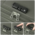 thumbnail image 5 of New York Xpress 26" Softside Expandable Luggage Medium Checked Suitcase with Spinner Wheels & TSA Lock, Grey - 8809, 5 of 8