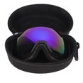 thumbnail image 2 of Gafas de esquí con lentes magnéticas, antivaho y lentes intercambiables de doble capa para hombre y mujer, color azul., 2 of 14
