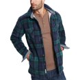 thumbnail image 1 of Chaqueta de forro polar resistente a la intemperie para hombre, azul, pequeña, 1 of 1