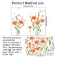 thumbnail image 5 of Adhesivo de pared con estampado de flores superbonito, decoración de pared para sala de estar, dormitorio TUNC Sencillez, 5 of 5