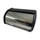 thumbnail image 4 of Panera de metal con tapa enrollable, portátil, para mostrador de cocina Negro, 4 of 9