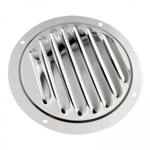 2x Ventilación de Ventilación de Aire con Persianas de Acero Inoxidable, Casa Flotante, Cubierta de Rejilla Resistente para Yates, Veleros, 2 piezas