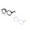 Black+white, variant on CSCHome 2PCS 3.5inch Pet Cat Dogs Glasses ,Summer Pet Glasses Cute Fun Dress up Glasses Costume for Kitten Pet(Transparent+Leopard Print)