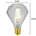thumbnail image 6 of EONQY I LED Edison Bulb, Vintage Light Bulb, 4W E27 LED Bulbs, Led Filament Bulb Decorative Light Bulbs for Bedroom Wedding, 6 of 6