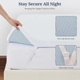 thumbnail image 6 of IULULU 3 Inch Memory Foam Mattress Topper with Removable Washable Cover, Non-Slip Bed Topper, Cooling and Breathable Topper, Twin, 6 of 8