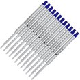 thumbnail image 3 of Lanier Combo Pack - 12 Pack - Monteverde Capless Ballpoint W42 Gel Ink Refill Compatible with most Waterman Style Ballpoint Pens - Blue (Fine Tip 0.6mm), 3 of 3