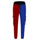 thumbnail image 5 of Pantalones largos para hombre, deportivos, multibolsillos, lavados, rectos, cargo, informales, de poliéster, 5 of 5
