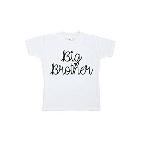 

7 ate 9 Apparel Boy s Big Brother T-Shirt White