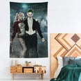 thumbnail image 4 of Joker Harley Quinn Tapestry Luxury Wall Hanging Tapestries Decoration For Living Room Bedroom Dormitory Mural Blanket Wall Art Tapestry, 4 of 8