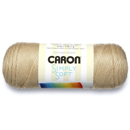 Caron Medium Acrylic Bone Yarn, 315 yd