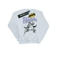 thumbnail image 1 of DC Comics Mens Penguin Mono Action Pose Sweatshirt, 1 of 3