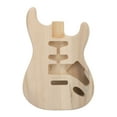 thumbnail image 2 of Guitar Electric Guitar Body Poplar Wood Unfinished Guitar Body Replacement for ST Style Standard HSH Route, 2 of 7