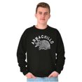 thumbnail image 3 of Funny Animal Pun Armachillo Joke Unisex Plus Fleece Graphic Sweatshirt Brisco Brands 3X, 3 of 6