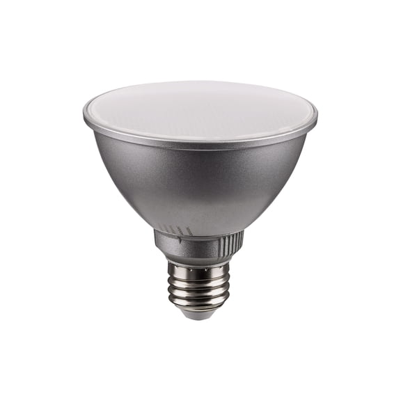 Satco S11583 11 Watt PAR30SN LED; Medium Base; Silver Finish; CCT Selectable; 120 Volt; 40 Degree Beam Angle
