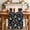 Black, variant on Blue Paisley Table Runner 72 Inches, Ethnic Vintage Floral Botanical Abstract Bed Runner Dresser Scarves Tabletop for Indoor Outdoor Parties/Ceremony/Banquet, 18" x 72"