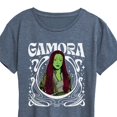 thumbnail image 3 of Marvel Guardians of the Galaxy - Gamora Art Nouveau - Women's Short Sleeve Graphic T-Shirt, 3 of 5