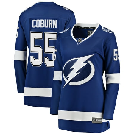 Braydon Coburn Tampa Bay Lightning Fanatics Branded Women's Breakaway Player Jersey -