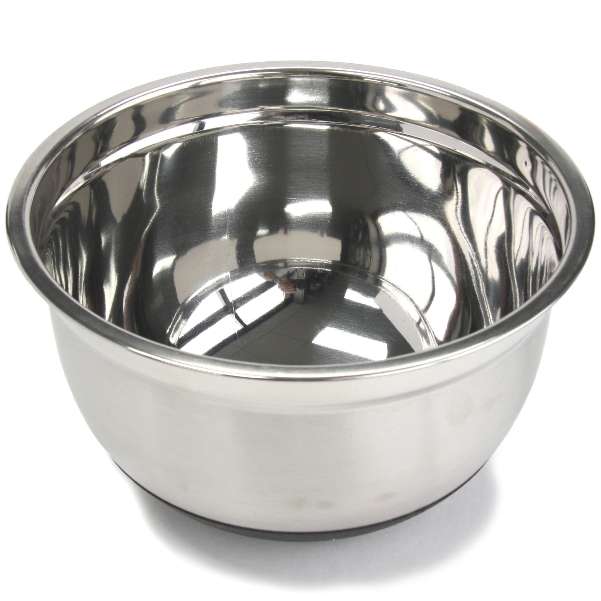 Chef Craft Nonskid Stainless Steel Mixing Bowl, 5 qt