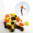thumbnail image 2 of 30 Pcs/boîte Perles Flottantes en Forme de Capsule Noir + Jaune, 2 of 9