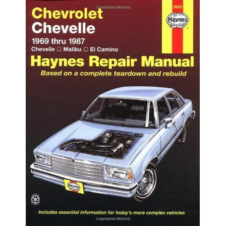 Chevrolet Chevelle '69'87 (Haynes Repair Manuals)