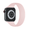 thumbnail image 4 of Open Box Genuine Apple Watch Silicone Solo Loop 42mm 44mm 45mm 49mm Chalk-Pink Size 6, 4 of 6