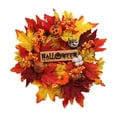thumbnail image 1 of Guirnalda de Otoño de Halloween Macarena Artificial de 16 pulgadas, 1 of 4