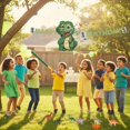 thumbnail image 4 of Set de Fiesta Piñata de Dinosaurio 40x30x7 cm Kit de 132 Piezas, 4 of 7