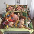 thumbnail image 1 of Toy Story 3-piece Set Bedding Set 3D Print Comforter Cover with Zipper ForTeens And Kids Adults Soft Microfiber Bedspread Cover, 1 of 5