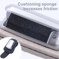 thumbnail image 4 of Car Glasses Holder Automobile Visor Organizer Clip Eyeglasses Hanger with Ticket Card Clamp Multifunctional Making Storage Easy Black, 4 of 9