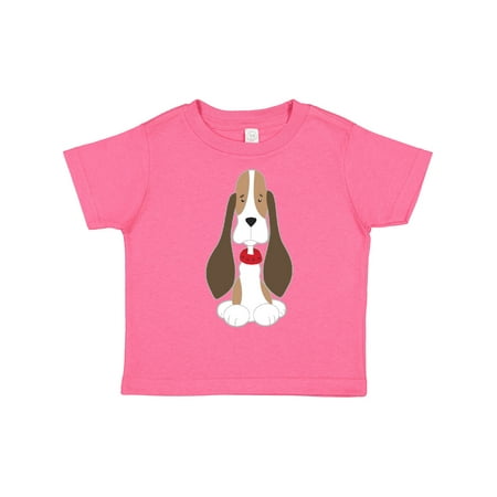 

Inktastic Basset Hound with Floppy Ears Gift Toddler Boy or Toddler Girl T-Shirt
