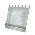 thumbnail image 1 of 1 Pieza de Cortinas Sólidas, Cinta , Bolsillo de Varilla Ajustable, Paneles de Cortina de Ventana de para Decoración de Gris-120 × 155cm Soledad Voile Roman Curatins, 1 of 9
