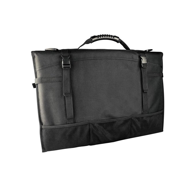 Travel Carrying Case, Desktop Computer Monitor with Pockets Full