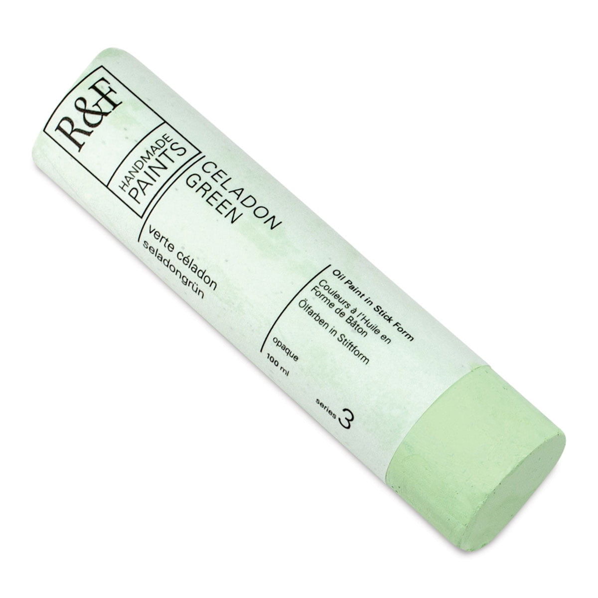 R&F Handmade Paints Pigment Stick, 100ml, Celadon Green
