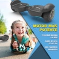 thumbnail image 3 of HOVERSTAR Hoverboard Patineta Electrica Nueva Versión-LBW14, Dos Llantas Scooter de Autobalance con Bocina Bluetooth para Escuchar Musica y luz LED en Las Llantas, 3 of 5