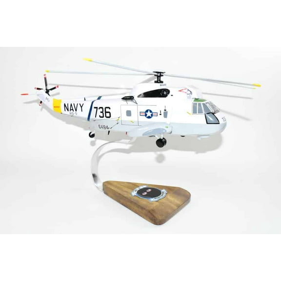 Sikorsky® SH-3 SEA KING™, HS-5 Nightdippers, 16" Mahogany Scale Model