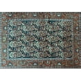 thumbnail image 1 of Ahgly Company Indoor Rectangle Persian Light Blue Traditional Area Rugs, 5' x 8', 1 of 4