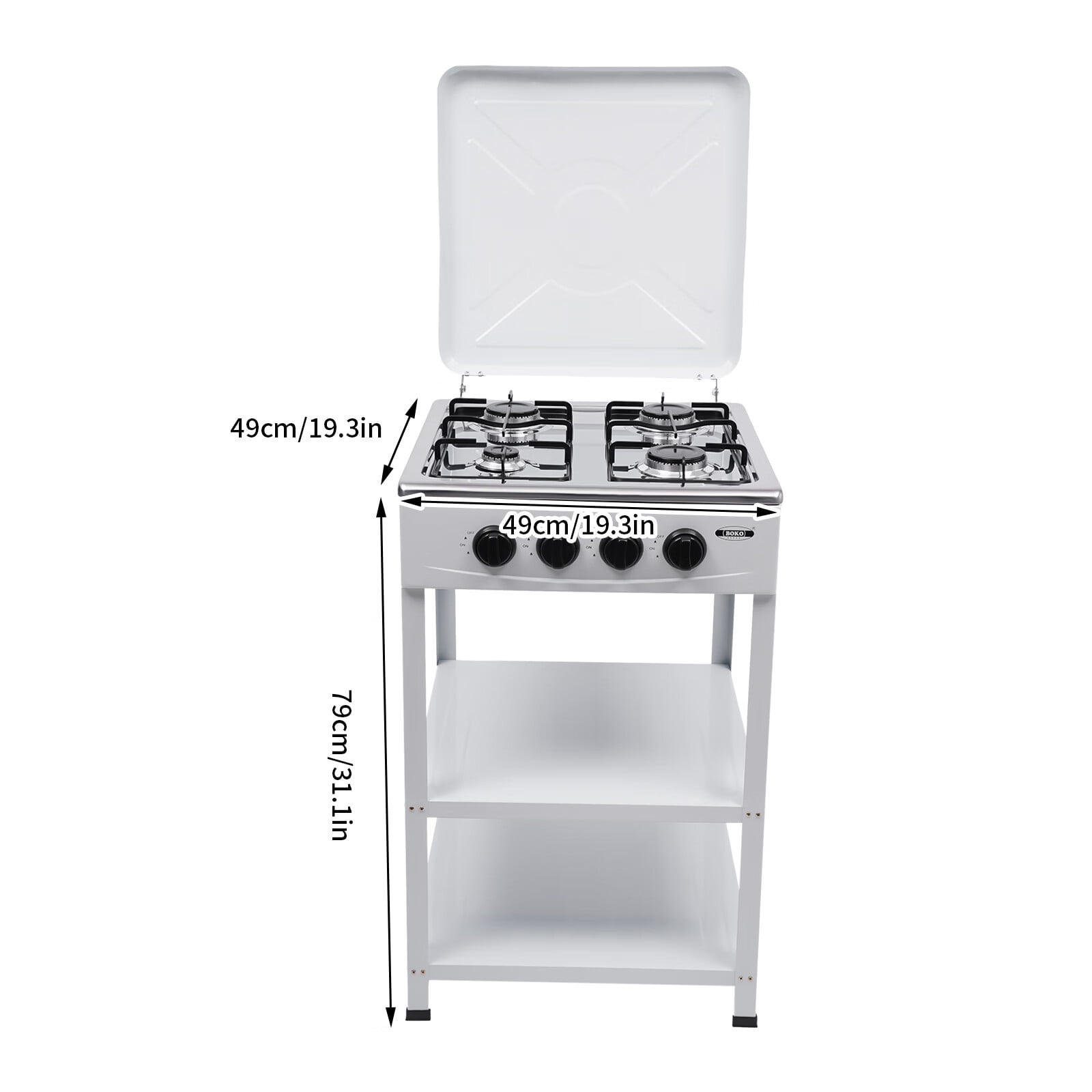 Aiqidi 4 Burner Gas Camping Stove
