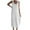 Clearance-White, variant on Fartey Cotton Linen Tank Dress for Women Summer Sleeveless Crew Neck Maxi Dresses Loose Flowy Solid Color Swing Dress Casual Beach Sundress Black S-3XL